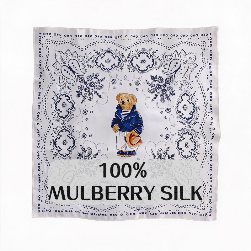 Women Bags For Office - 100% mulberry silk Scarf for Women
