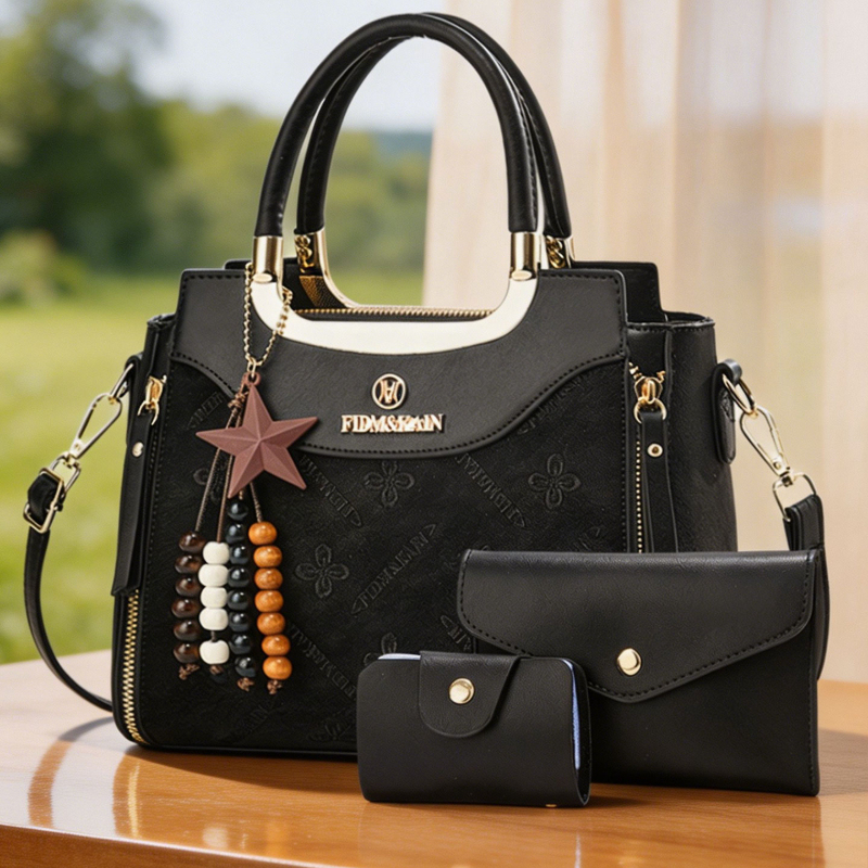 Women Bags Luxury - Stylish women's handbag, solid color, luxury,