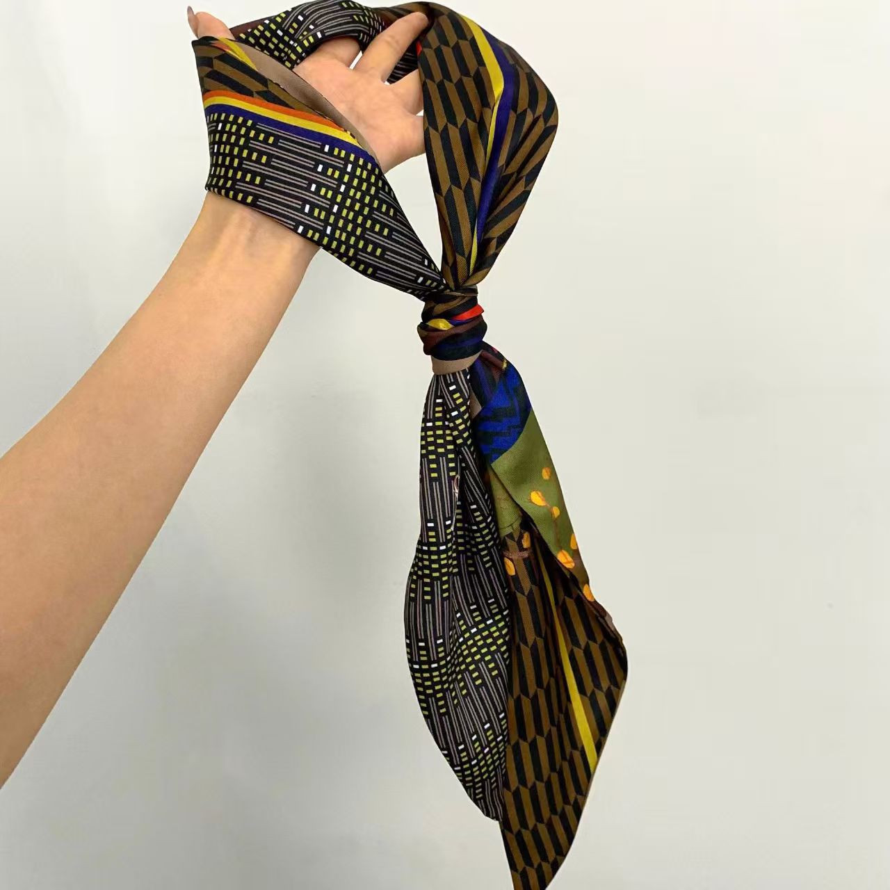 Luxury Print Long Hair Ribbon  - đánh giá và giá Women Bags H&M