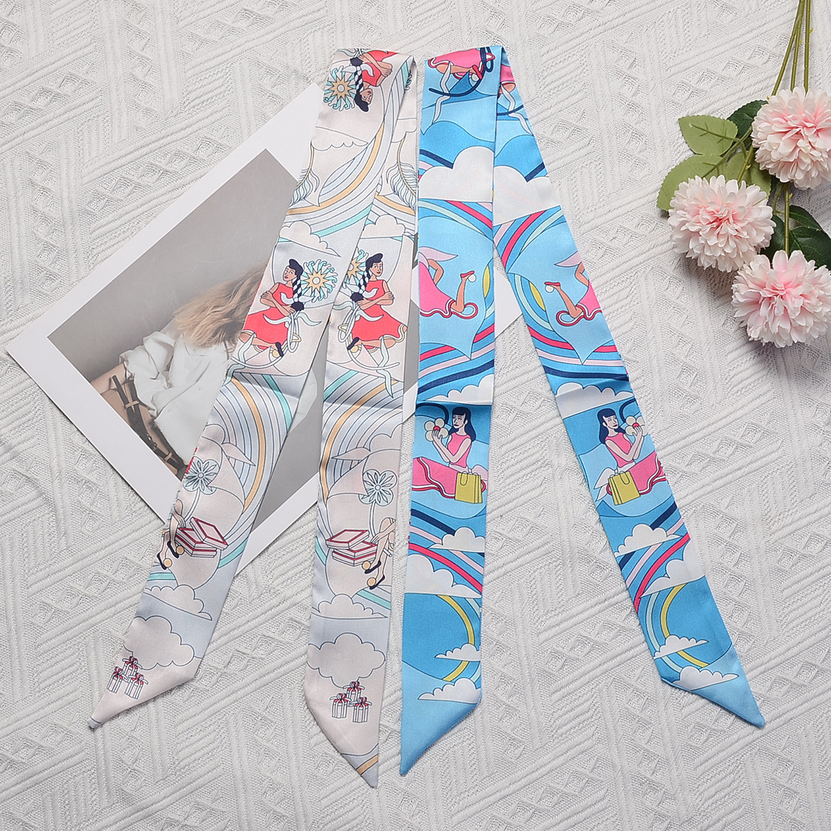 Women Hair Scarf 2024 New Bran - đánh giá và giá Women Bags Branded