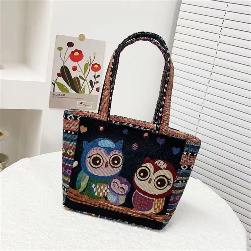 Linen Embroidered Canvas Bag N - đánh giá và giá Women Bags Malaysia