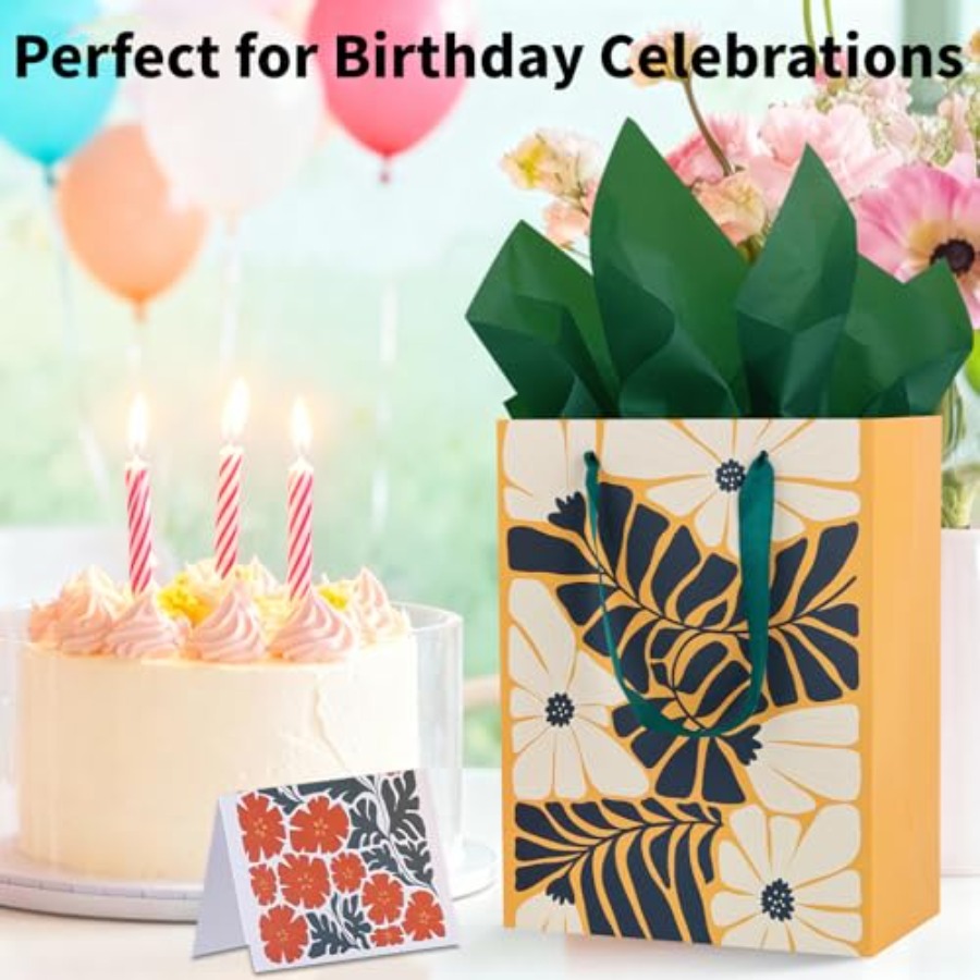 6 Pack Medium Gift Bags with T - đánh giá và giá Women Bags For Eid