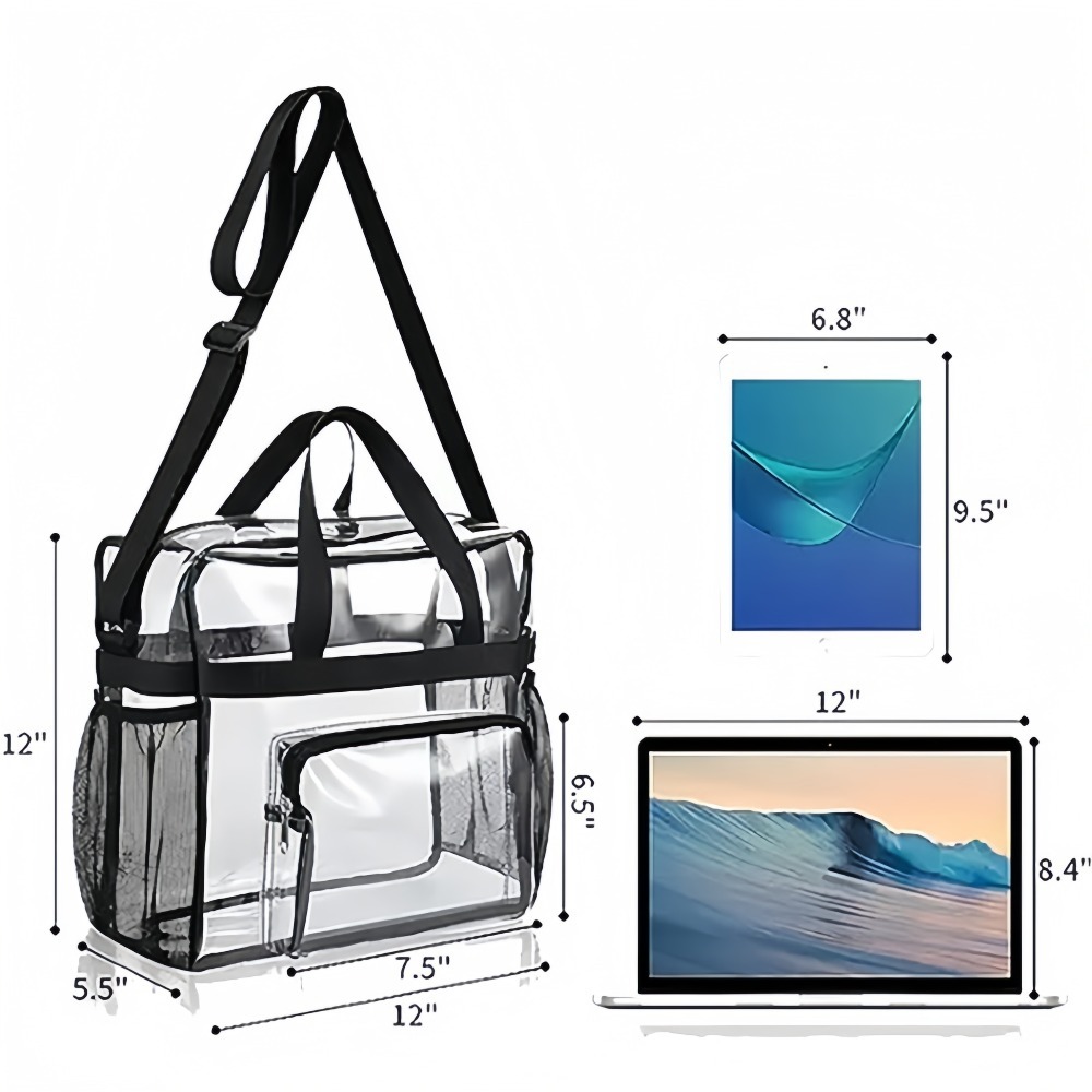 Clear Tote Bag Heavy Duty Plas - đánh giá và giá Women Bags For Office