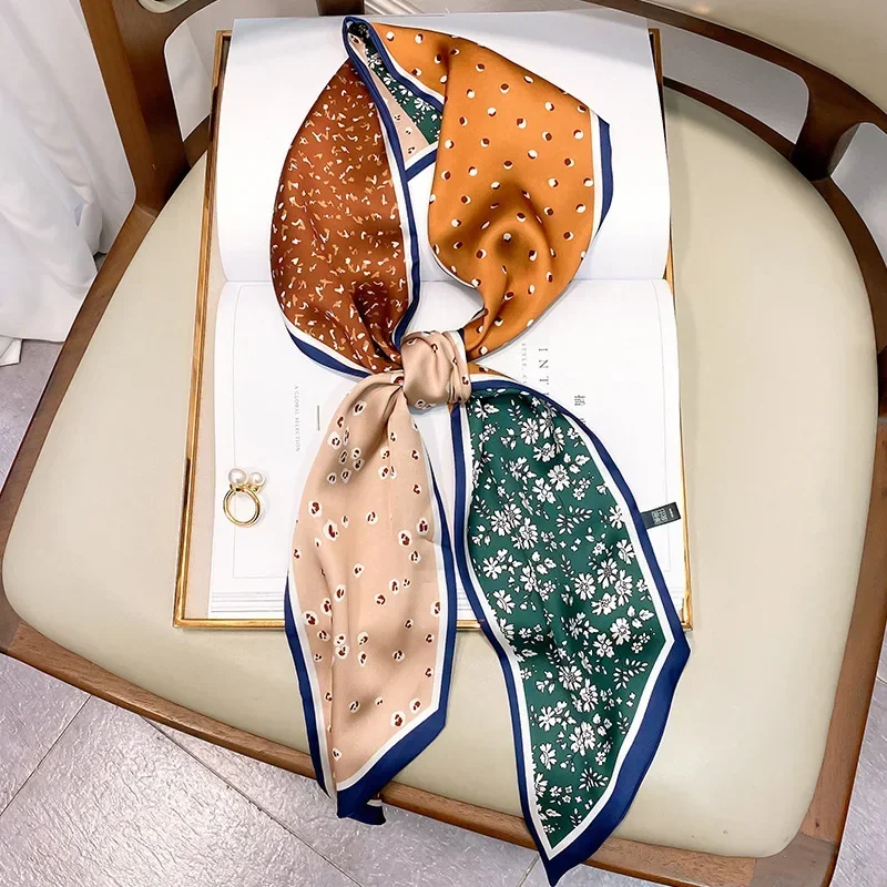 Design Print Skinny Scarf Plai - đánh giá và giá Women Bags Branded