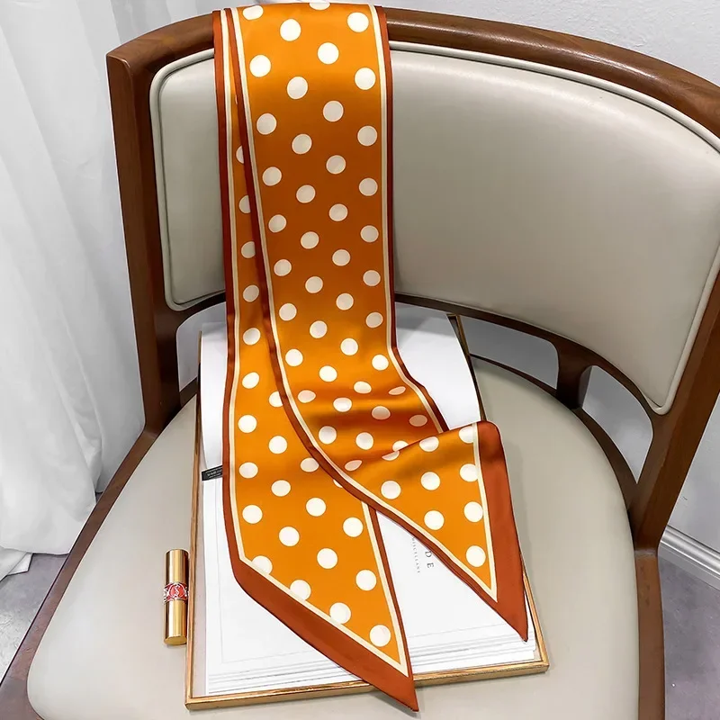 Design Print Skinny Scarf Plai - đánh giá và giá Women Bags Branded