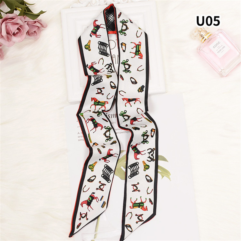 Horse Plaid Skinny Scarf Women - đánh giá và giá Women Bags Branded