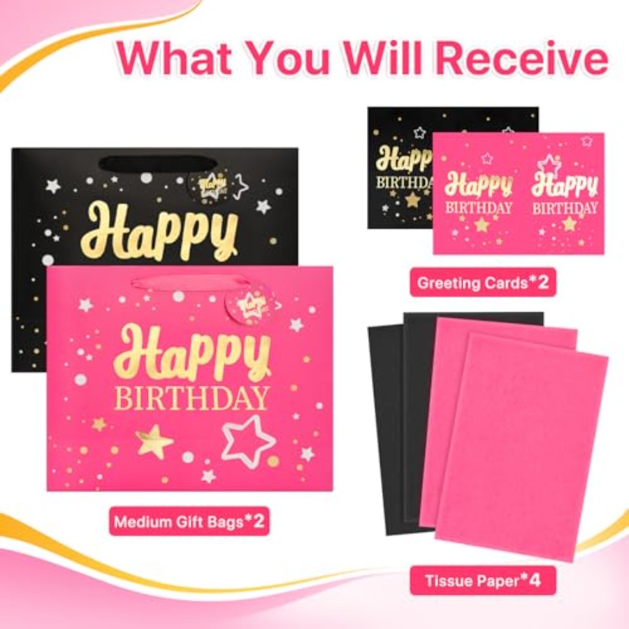 Happy Birthday Gift Bags with  - đánh giá và giá Women Bags For Eid