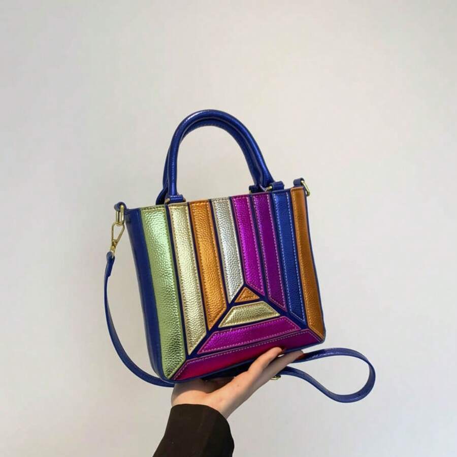 Geometric Panel Structured Top - đánh giá và giá Women'S Bags Top 10