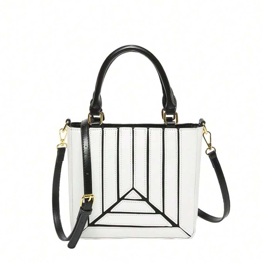 Geometric Panel Structured Top - đánh giá và giá Women'S Bags Top 10