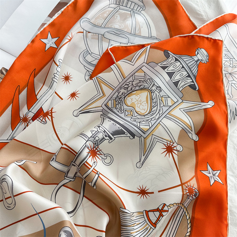 Luxury Brand Scarf Large Silk  - đánh giá và giá Women Bags Branded