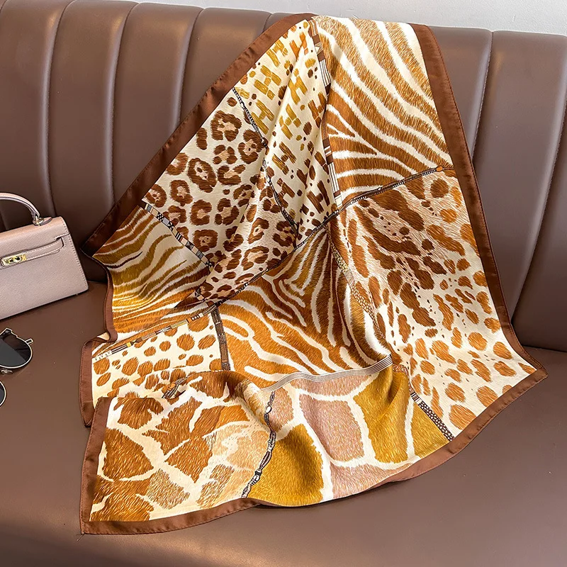 Square Silk Scarf Luxury Leopa - đánh giá và giá Women Bags For Office