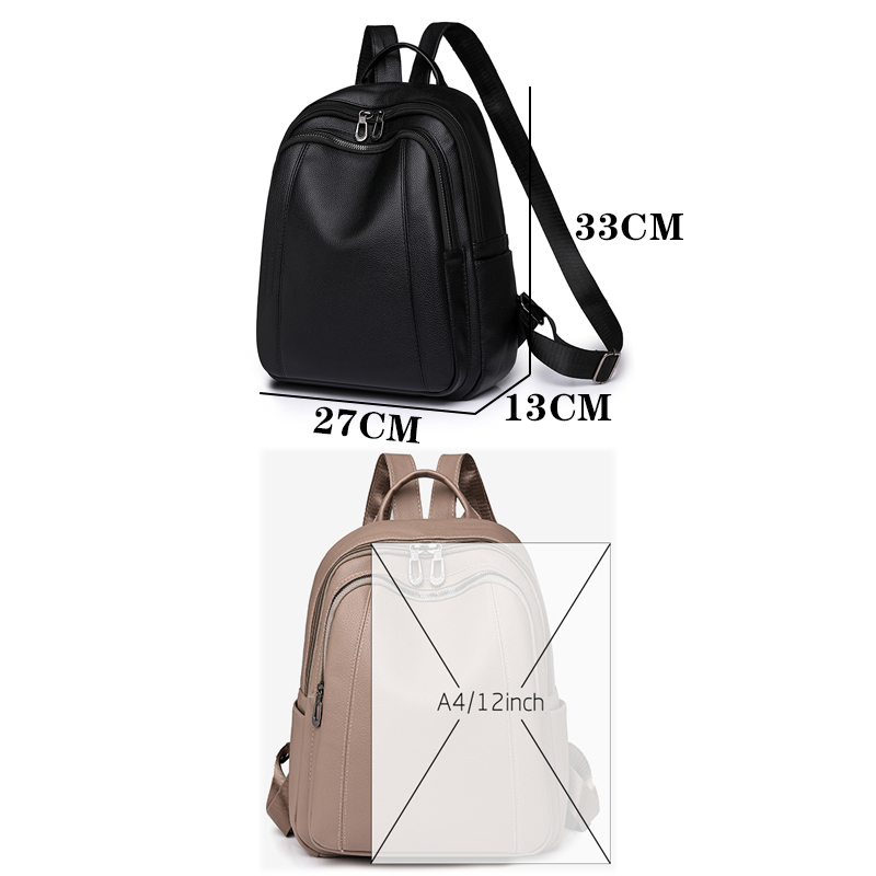 High Quality Leather Backpack  - đánh giá và giá Women Bags H&M