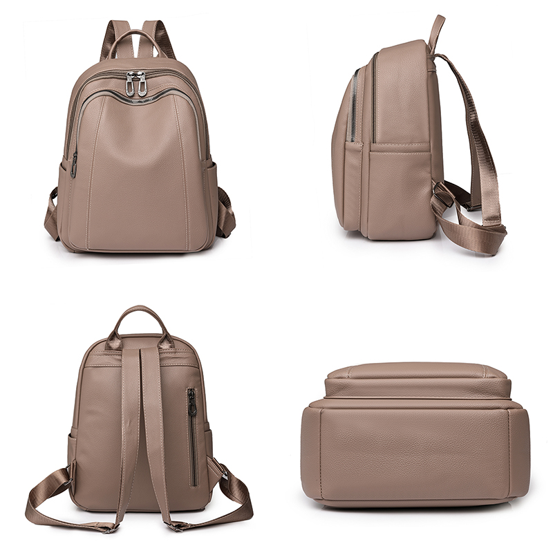 High Quality Leather Backpack  - đánh giá và giá Women Bags H&M