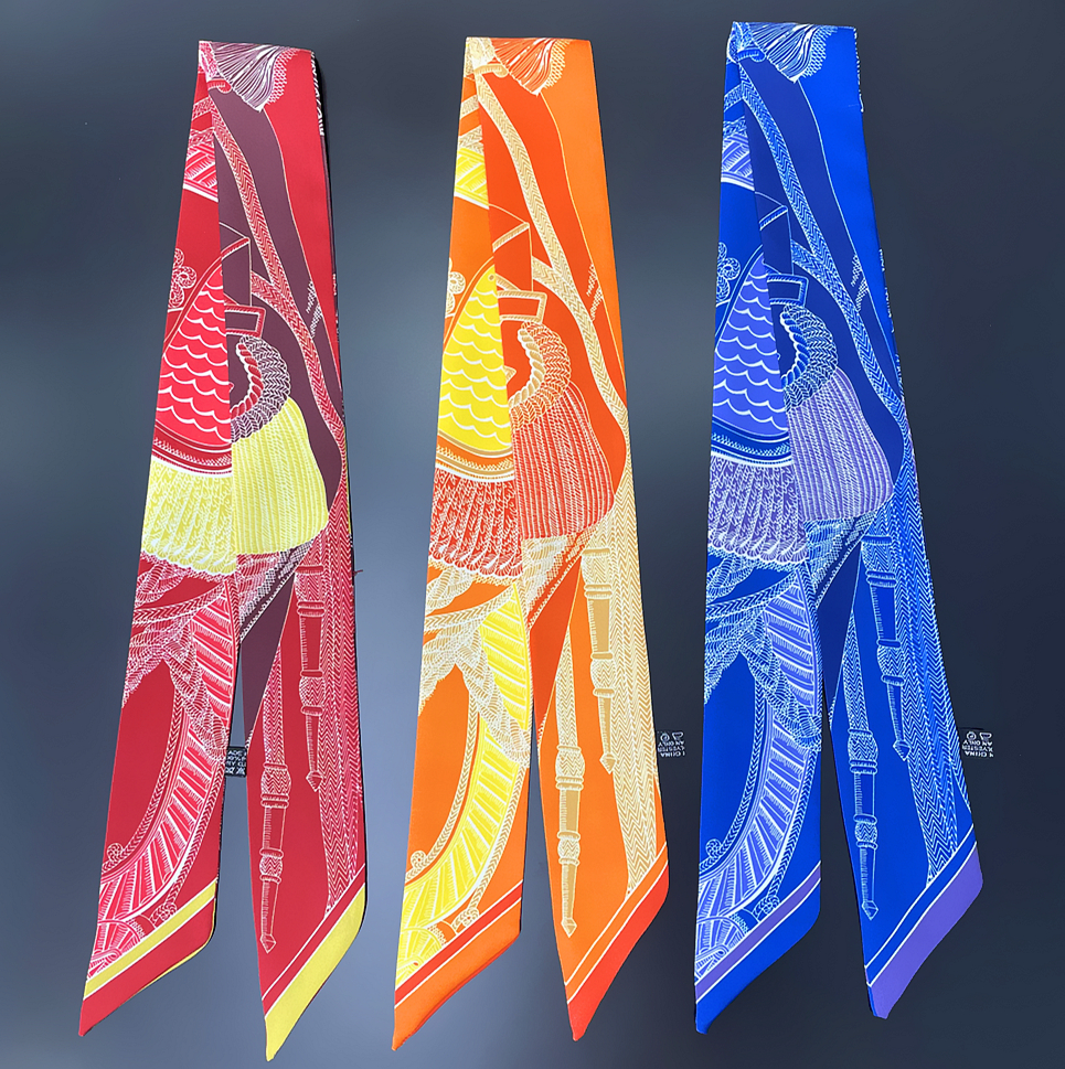 Brand Silk Scarf Design Women  - đánh giá và giá Women Bags Branded