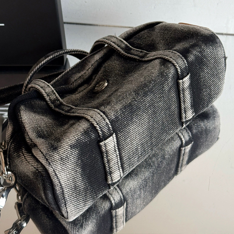 Korean Casual Mini Denim Box B - đánh giá và giá Women Bags Luxury
