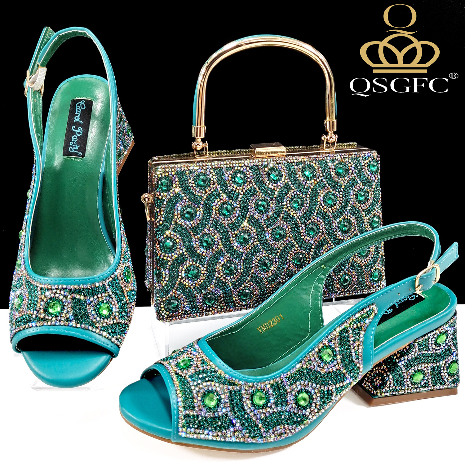 QSGFC 2026 Rhinestone Design I - đánh giá và giá Women Bags Designer Sale
