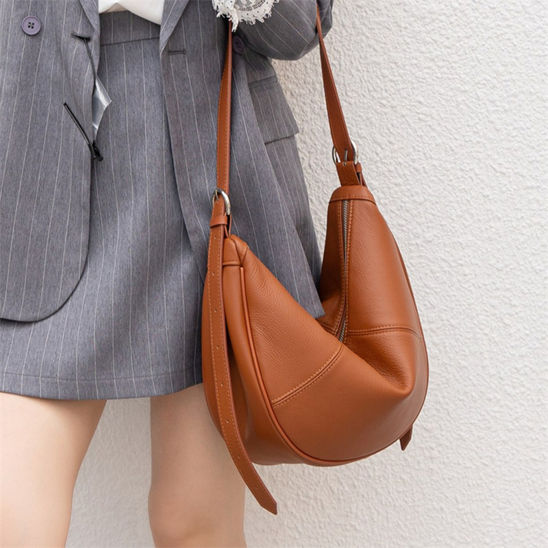 BURMINSA Slouchy Genuine Leath - đánh giá và giá Women Bags For Office