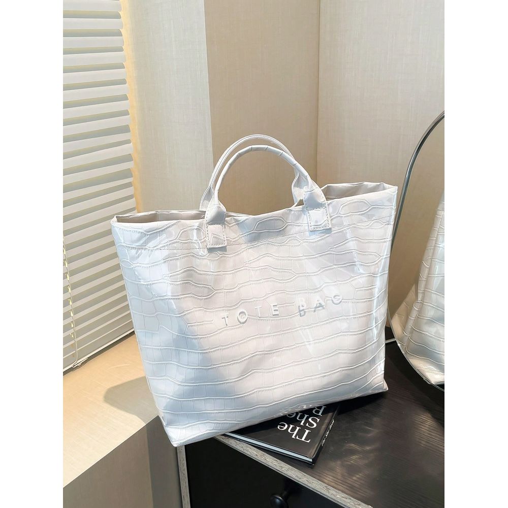 Capacity White Fashion Crocodi - đánh giá và giá Women Bags For Office