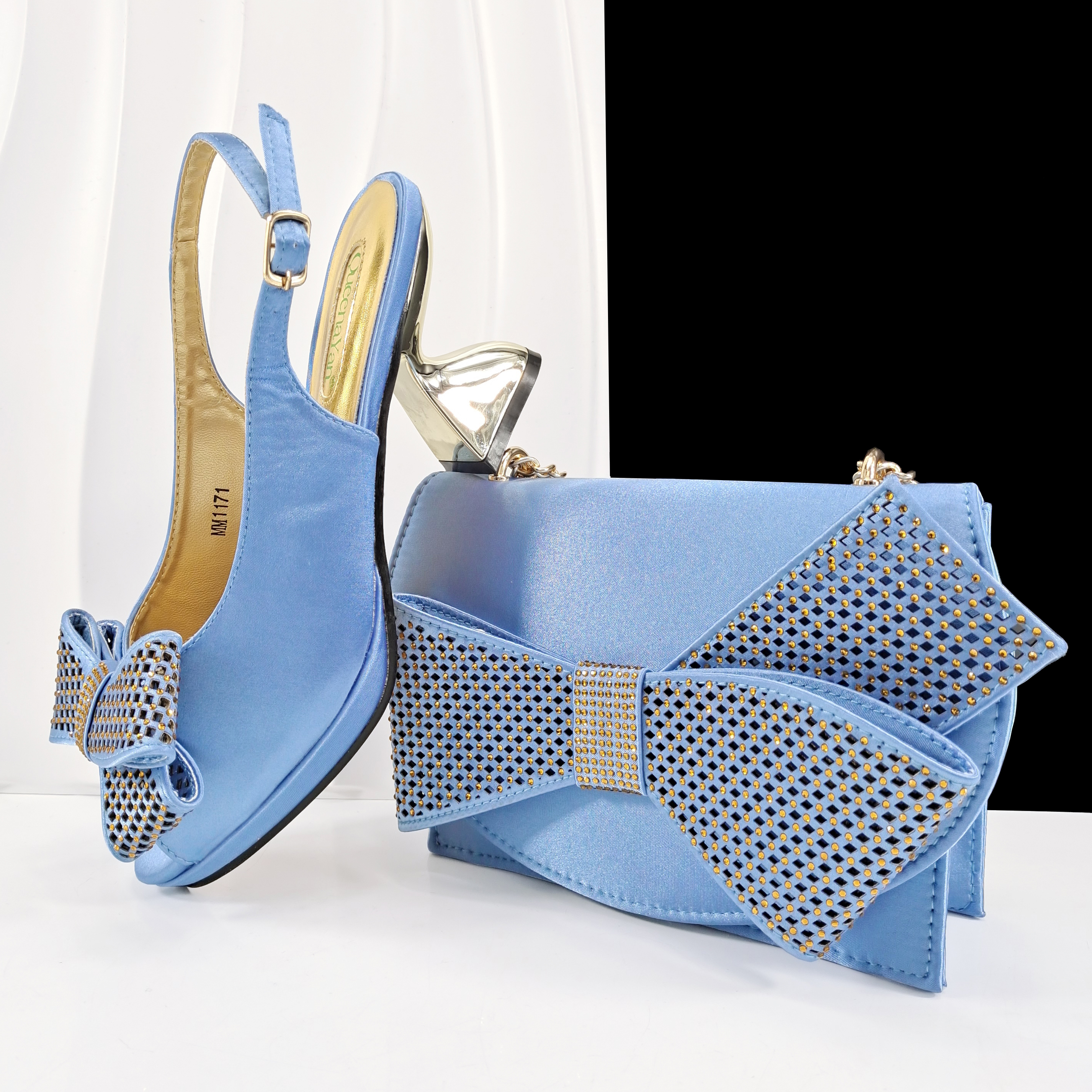 Queena Yan Sky Blue Color Peep - đánh giá và giá Women Bags Luxury