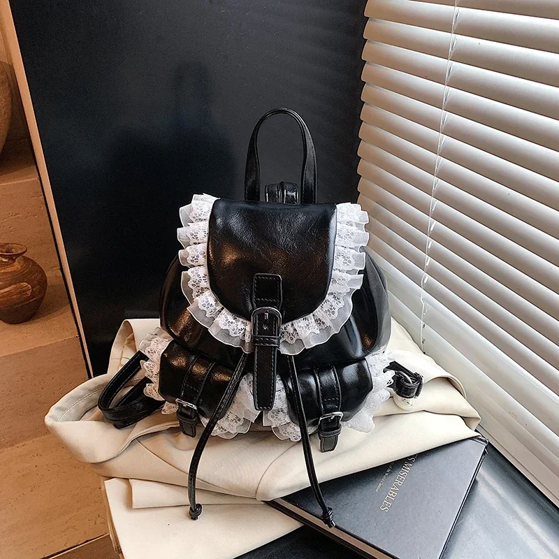 Solid PU Lace Girl Design Back - đánh giá và giá Women Bags Designer Sale