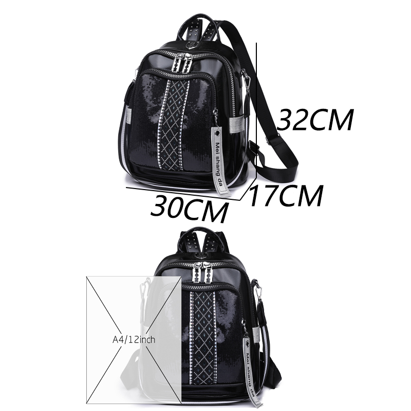 Large Capacity Leather Backpac - đánh giá và giá Women Bags H&M
