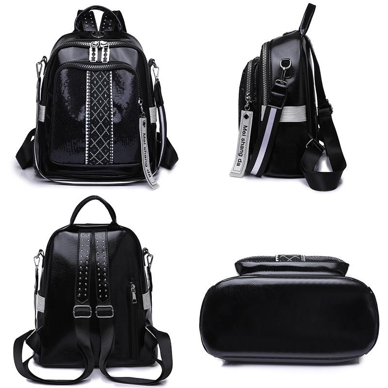 Large Capacity Leather Backpac - đánh giá và giá Women Bags H&M