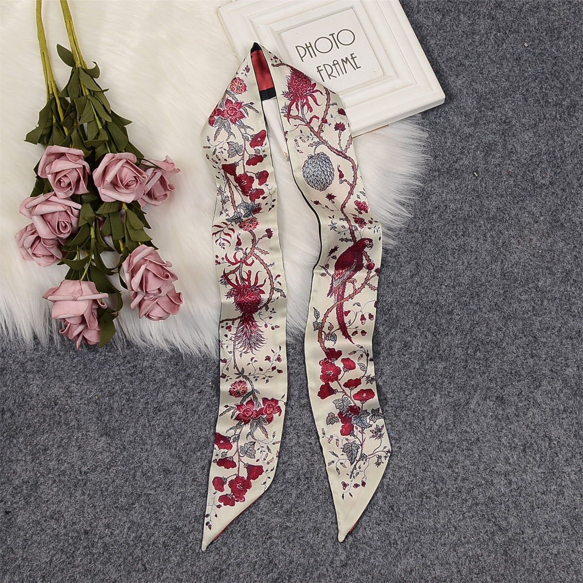 Flower Room Parrot Brand Scarf - đánh giá và giá Women Bags Branded